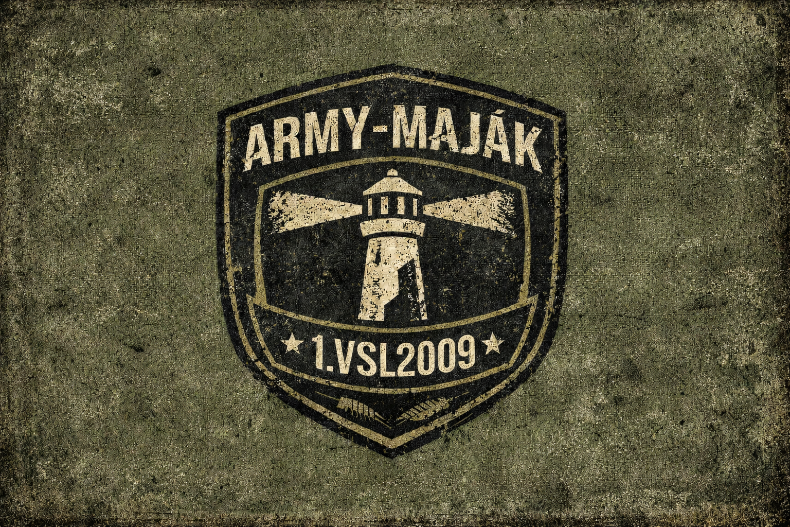 Vlajka 1. Výjezdové skupiny  Lišov, působící po ČR od roku 2009.